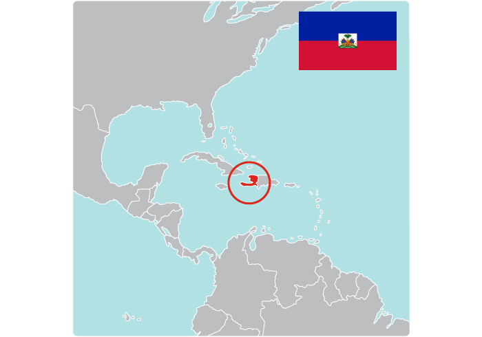 Map of Haiti